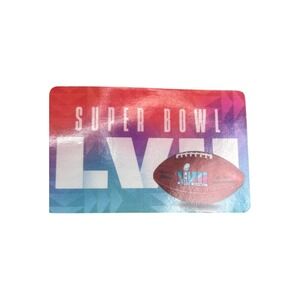 Super Bowl LVII‎ NFL Wilson Football Graphic Print Card Collectible